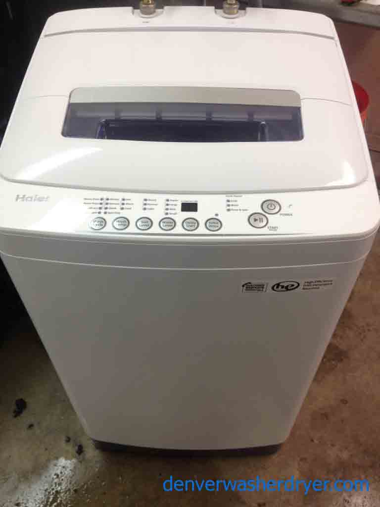 High-Efficiency Agitator-less Haier Washer