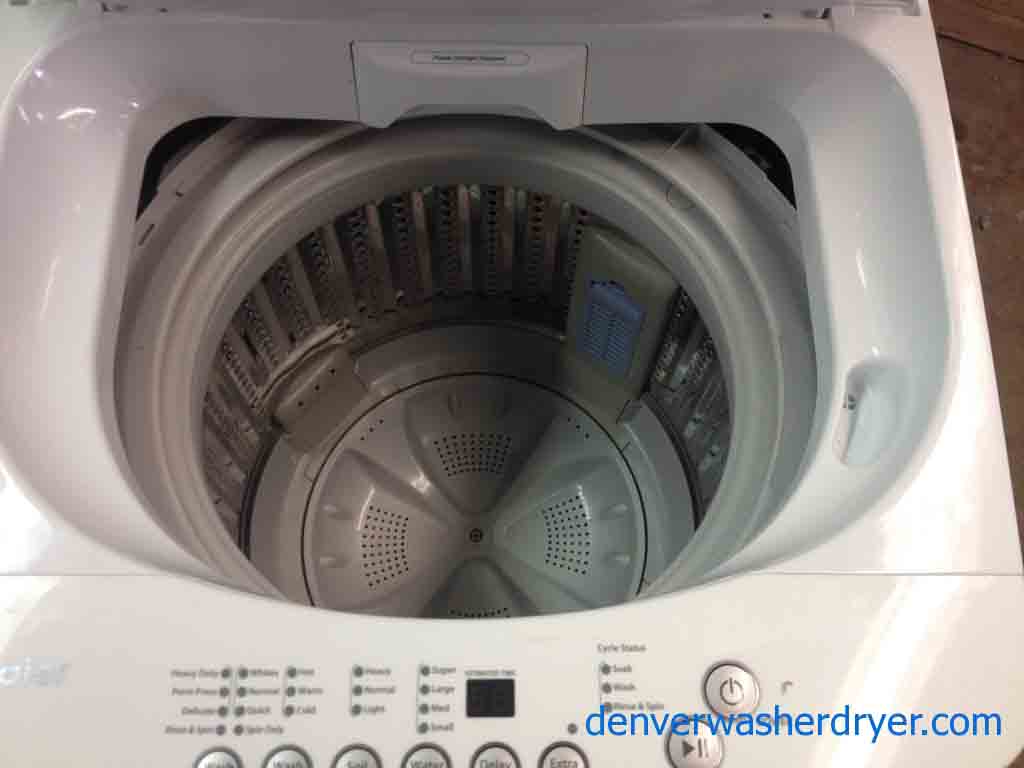 High-Efficiency Agitator-less Haier Washer