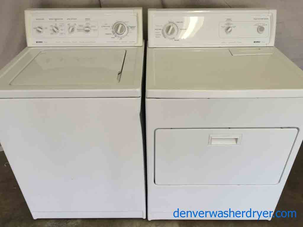 Kenmore 90 Series Washer/70 Series Dryer, Set, Heavy Duty