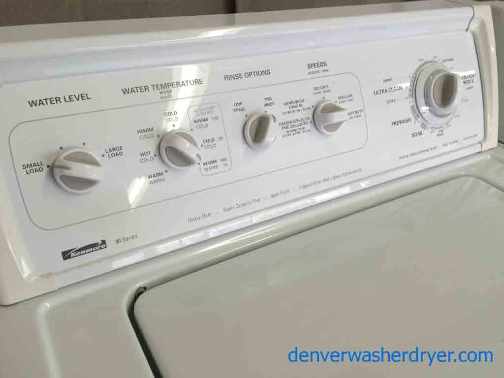 Large Images for Kenmore 90 Series Washer/70 Series Dryer, Set, Heavy