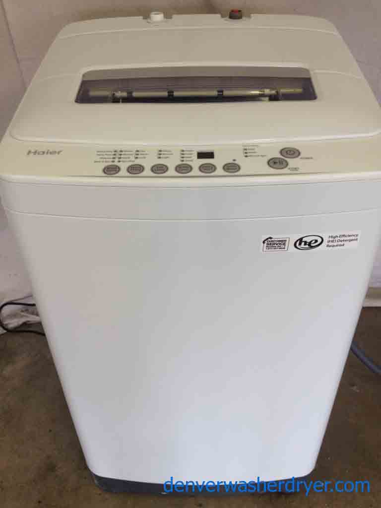 High-Efficiency Agitator-less Haier Washer