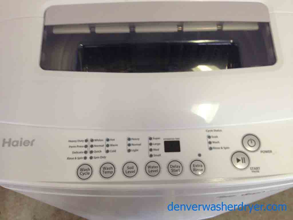 High-Efficiency Agitator-less Haier Washer