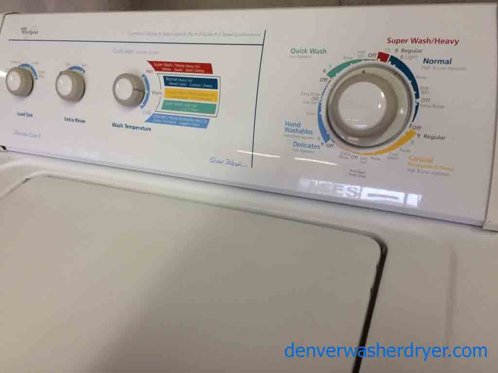 Beautiful Whirlpool Washer/Dryer Set