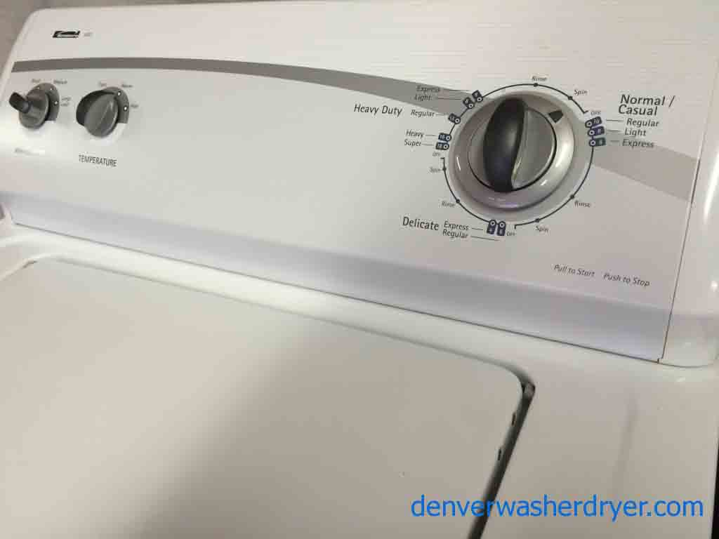 Perfect Kenmore Washer/Dryer Set