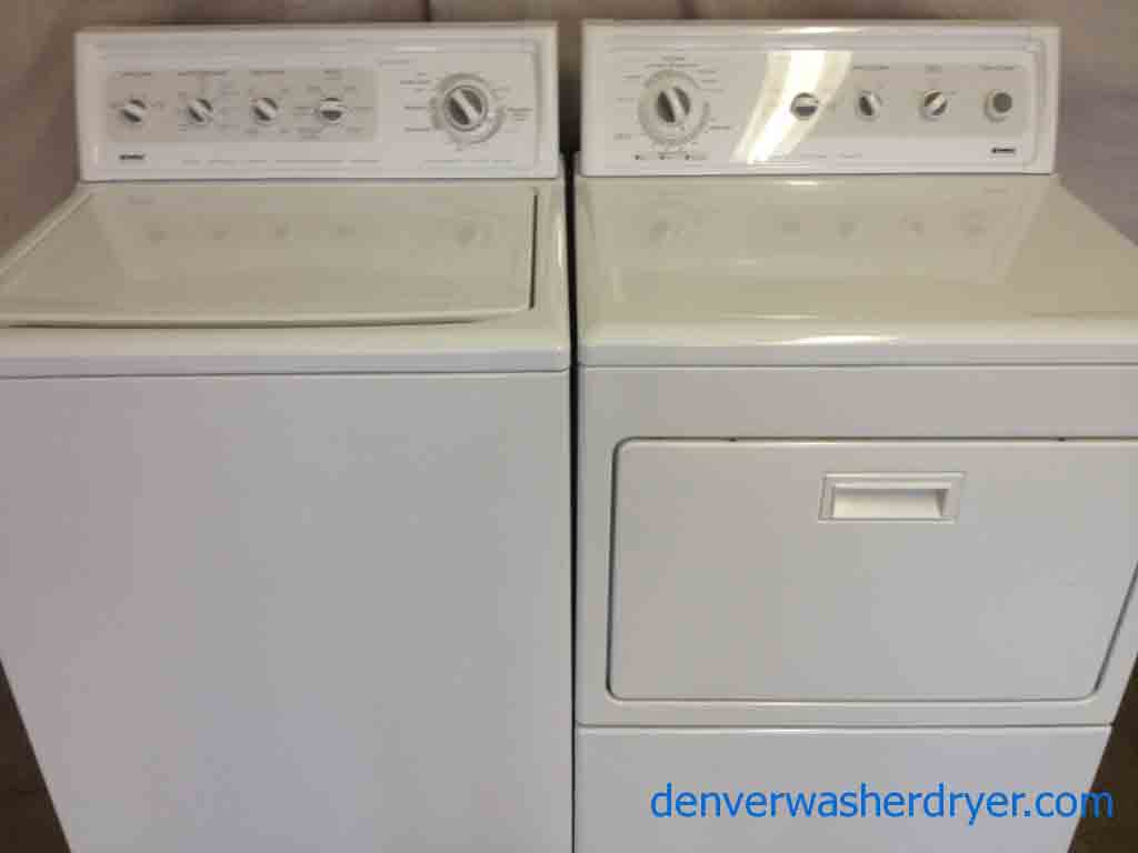 King-Sized Kenmore Elite Washer/Dryer Set!