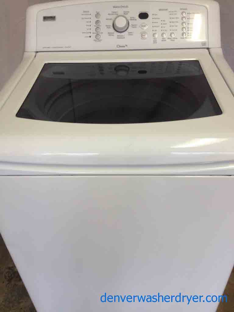 High-Efficiency Agitator-less Kenmore Elite Oasis Washer!