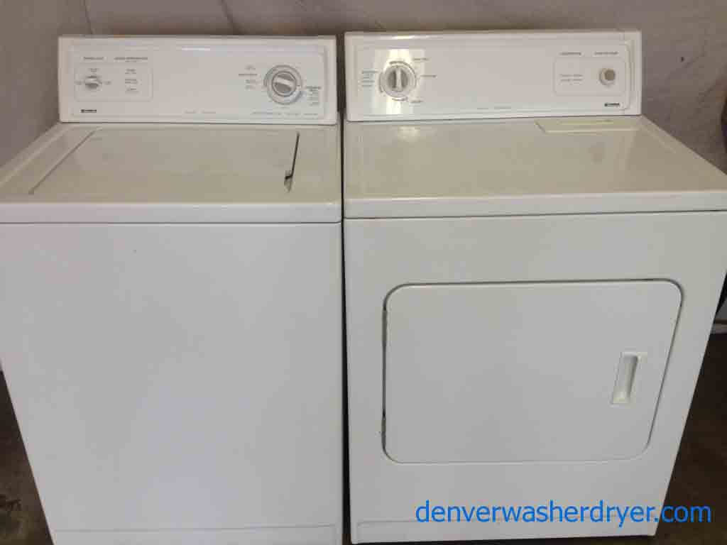 Basic, User-Friendly Kenmore Washer/Dryer Set!