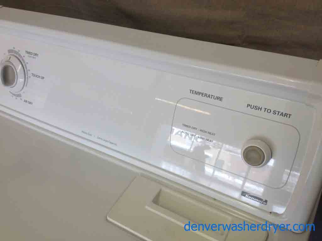 Basic, User-Friendly Kenmore Washer/Dryer Set!