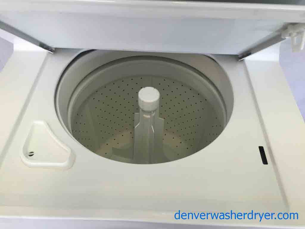 Full Sized Frigidaire Stackable Washer/Dryer, 27″ Unit