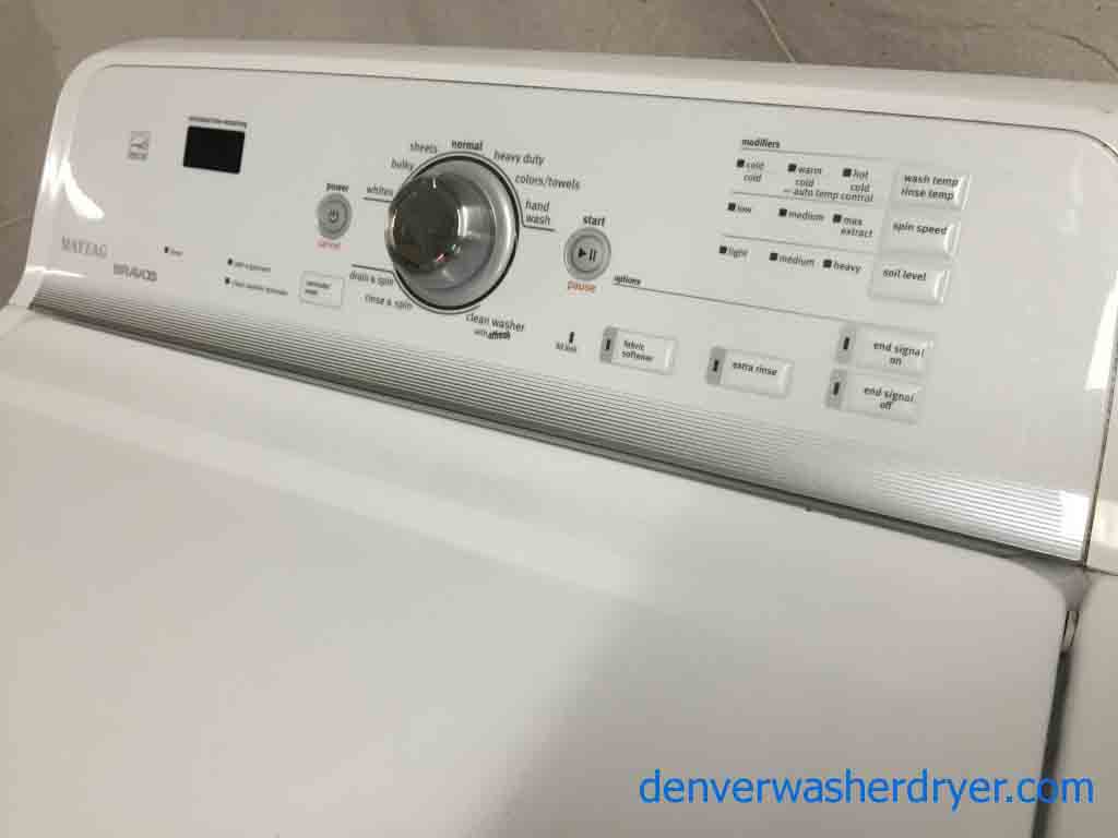 Excellent Maytag Bravos Washer/Dryer Set!
