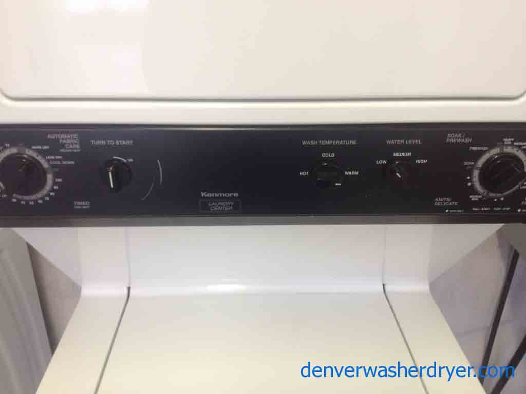 Kenmore 27″ Stackable Washer/Dryer Set!