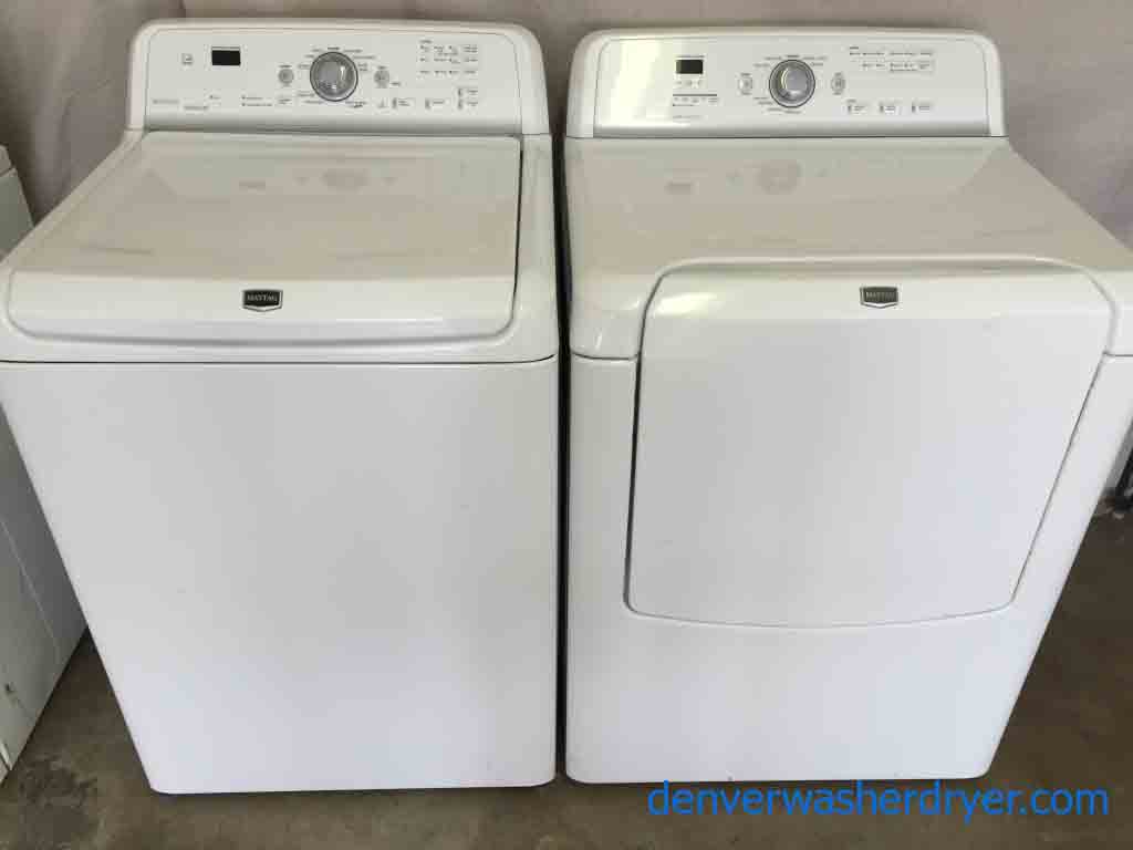 Beautiful Matching Maytag Bravos Washer/Dryer Set, he Washer!