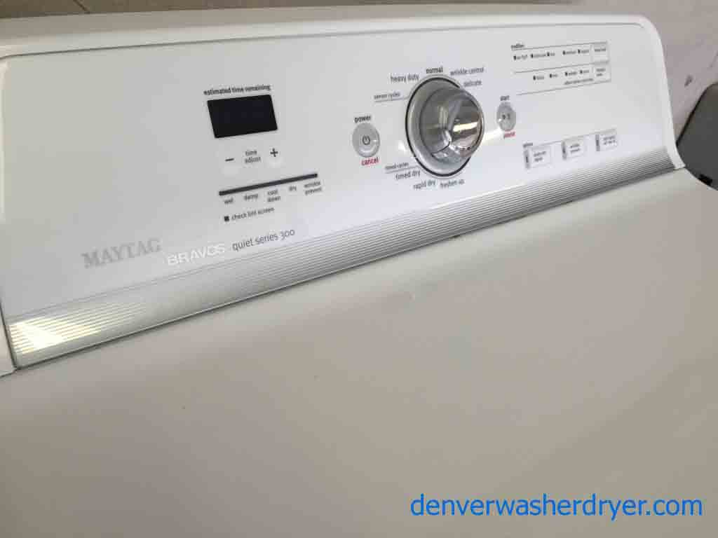 Beautiful Matching Maytag Bravos Washer/Dryer Set, he Washer!