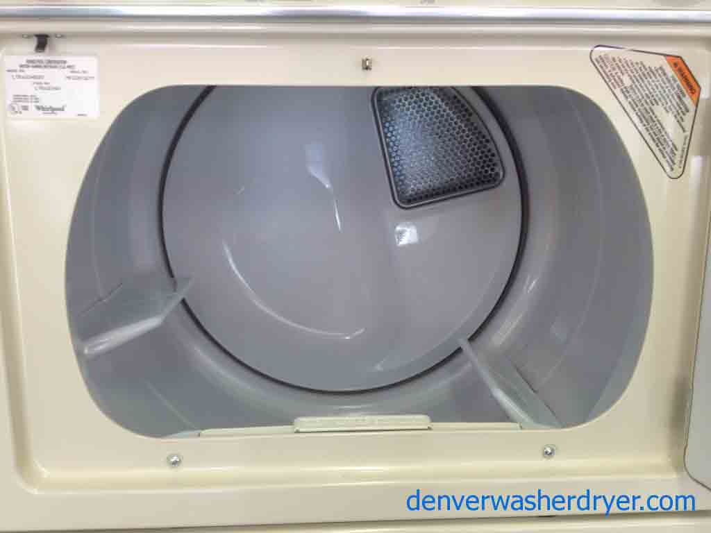 Excellent Whirlpool 27″ Stackable Washer/Dryer Set!
