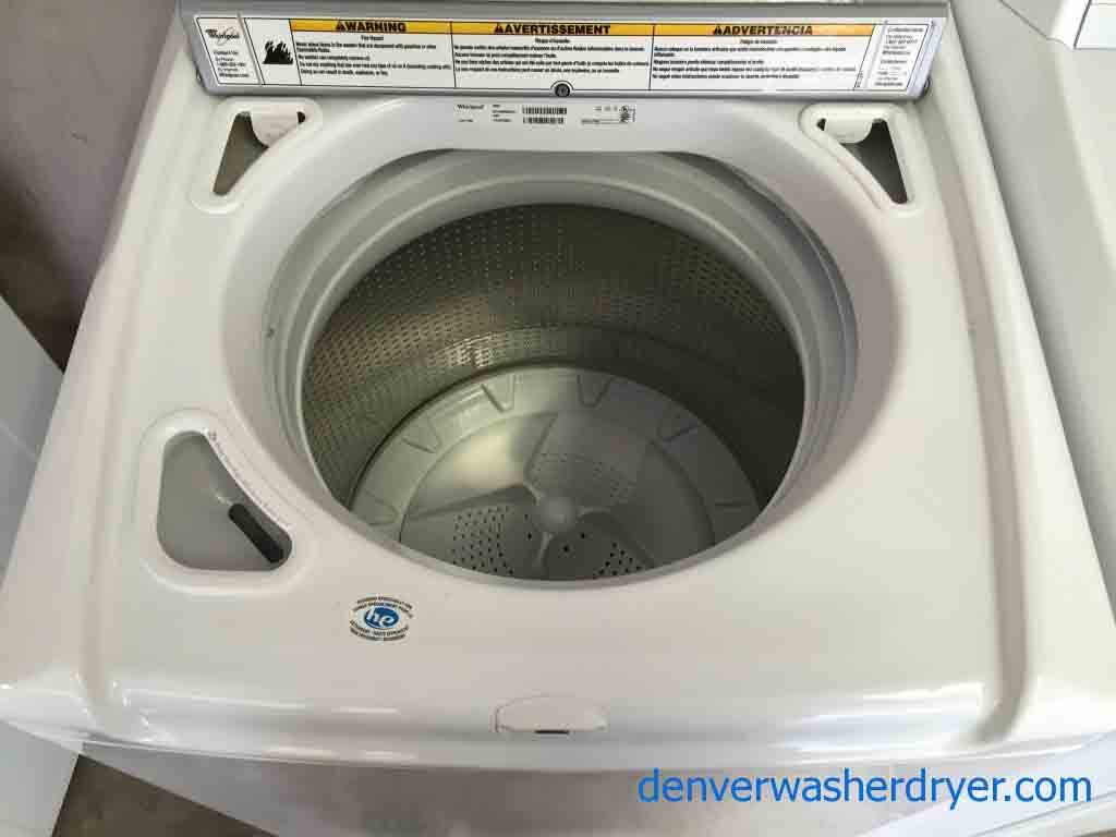 High Efficiency Whirlpool Cabrio Washer/Dryer Matching Set, Gas Dryer!
