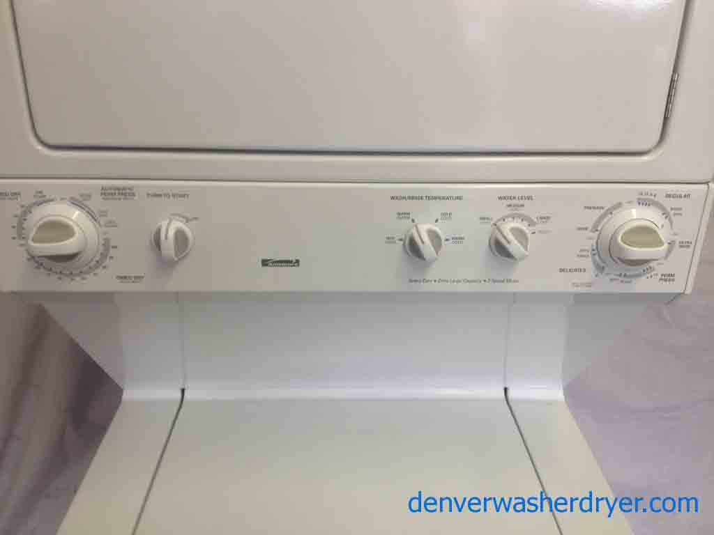27″ Wide Kenmore Stackable Washer/Dryer Set!