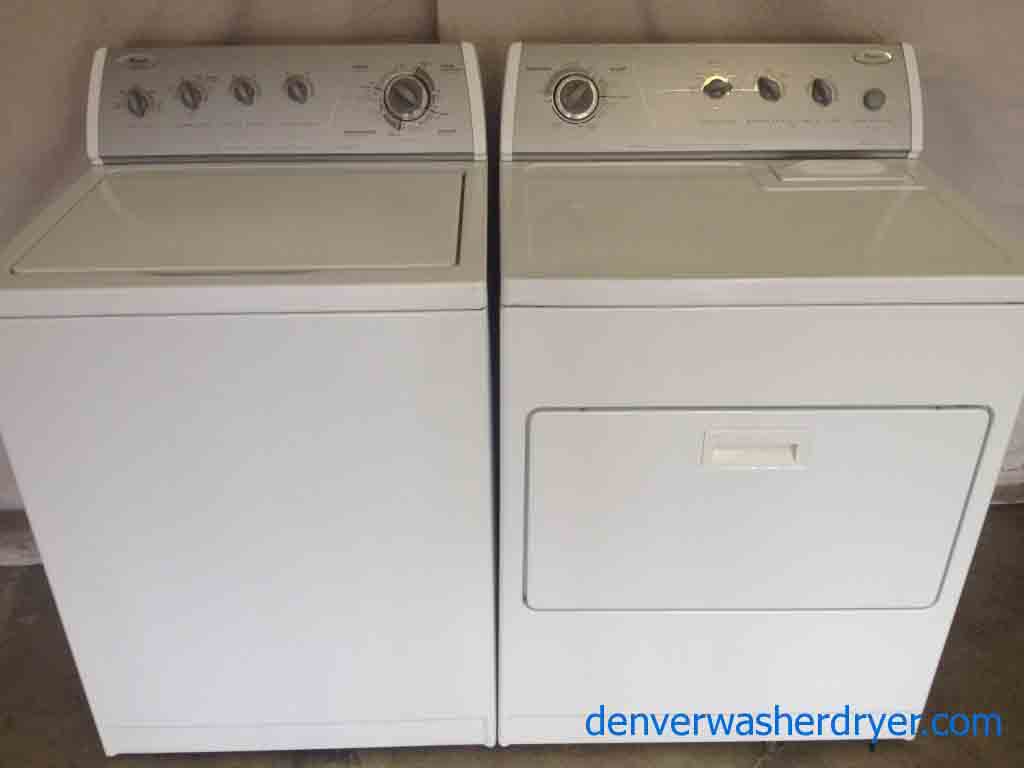 Large Images for Commercial Quality Whirlpool Washer/Dryer Set! 1962
