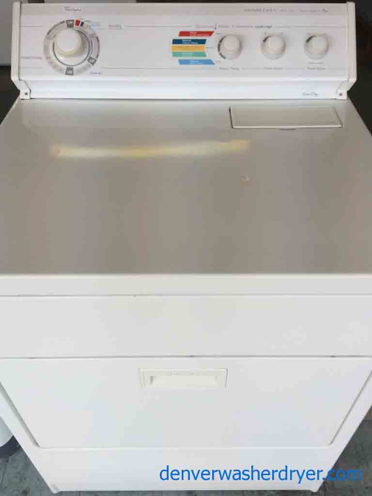 Whirlpool Dryer, Heavy Duty, Full Featured