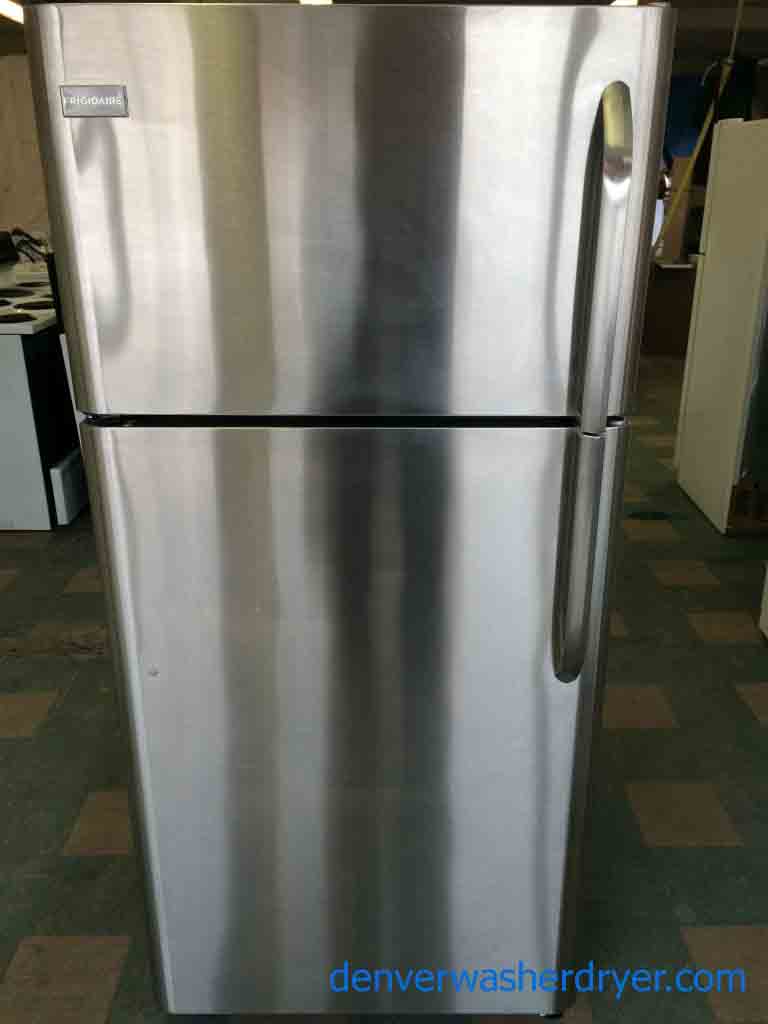 Large Images for Frigidaire Refrigerator Stainless Steel 2014 Model - #1981