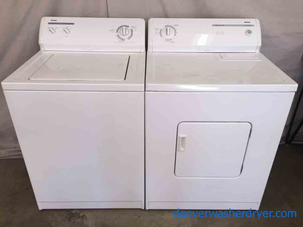 Excellent Kenmore Matching Washer/Dryer Set