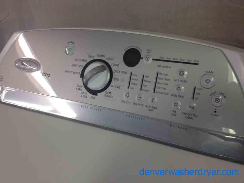 Whirlpool HE Agitatorless Cabrio Washer!
