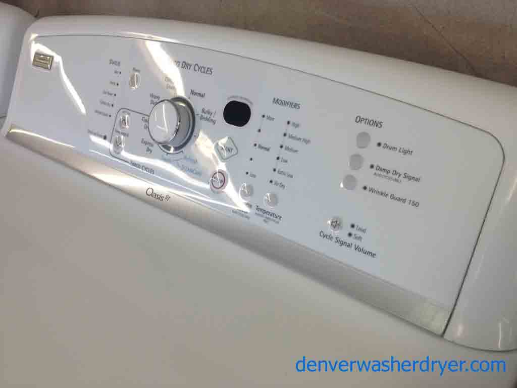 HE Agitator-less Kenmore Elite Oasis Washer/Dryer Set!