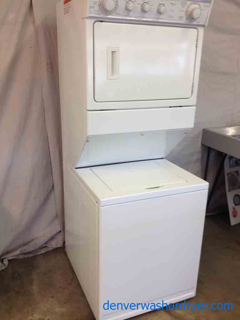 Stacked Whirlpool Washer/Dryer Set!