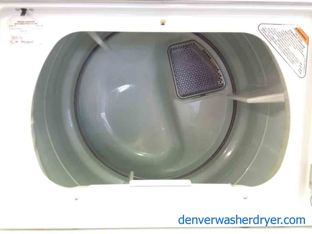 Stacked Whirlpool Washer/Dryer Set!