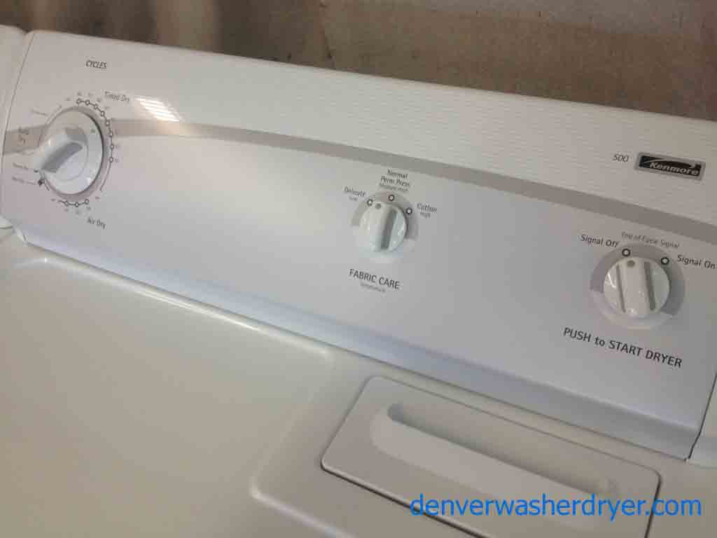 Kenmore 500 Series Washer/Dryer Set!