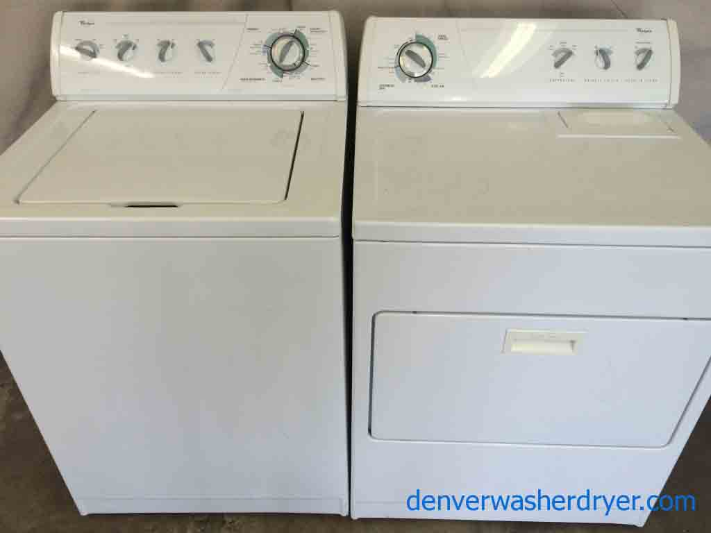 Large Images for Whirlpool Washer/Dryer Set, Commercial Quality, Super