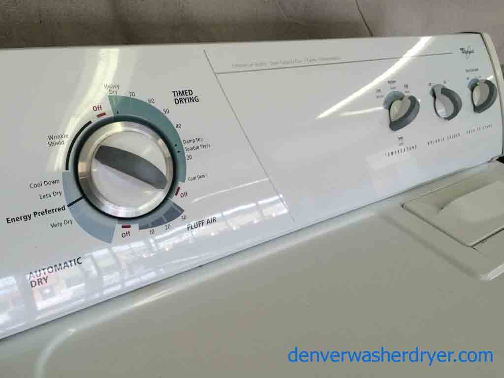 Whirlpool Washer/Dryer Set, Commercial Quality, Super Capacity Plus