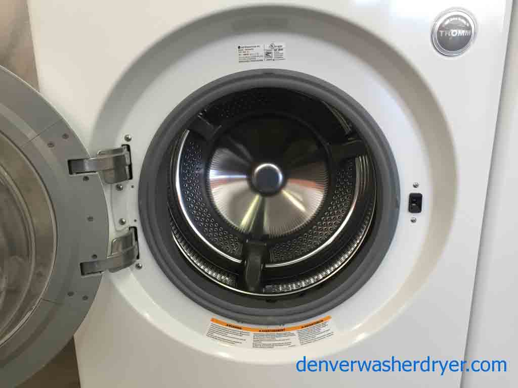 Large Images for AMAZING LG Tromm Washer/Dryer, Stainless Steel Drums