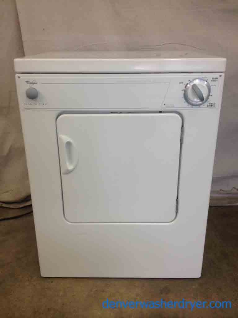 Whirlpool Stackable Rare 110v Dryer! + GE Fridge