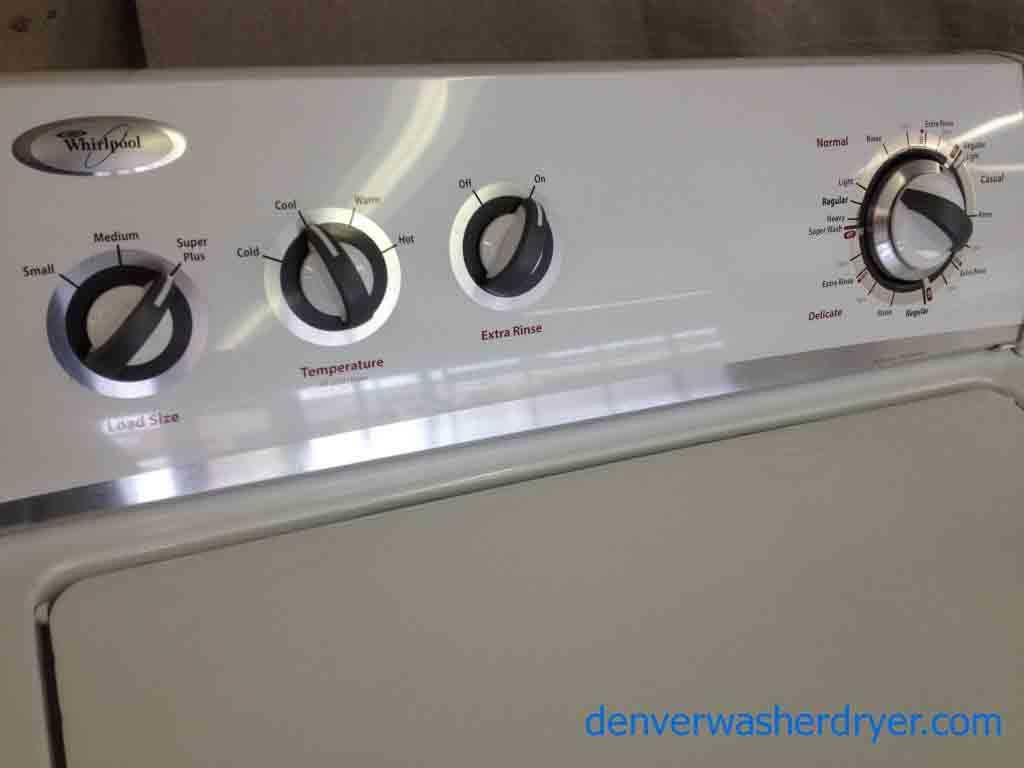 Heavy Duty Whirlpool Washer/Gas Dryer Set!