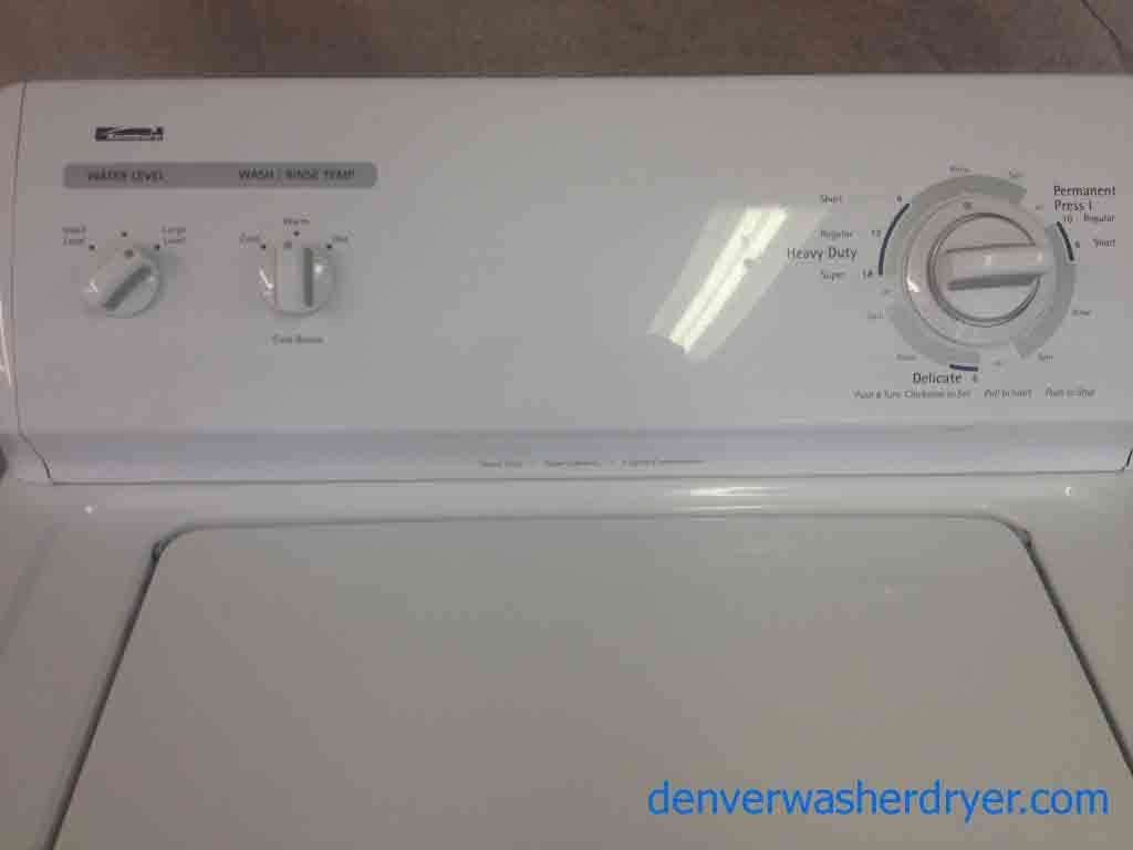 Spacious, User-Friendly Kenmore Washer!