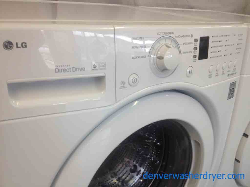 Large Images for AMAZING LG Tromm Washer/Dryer, Stainless Steel Drums, Gas Dryer 2077