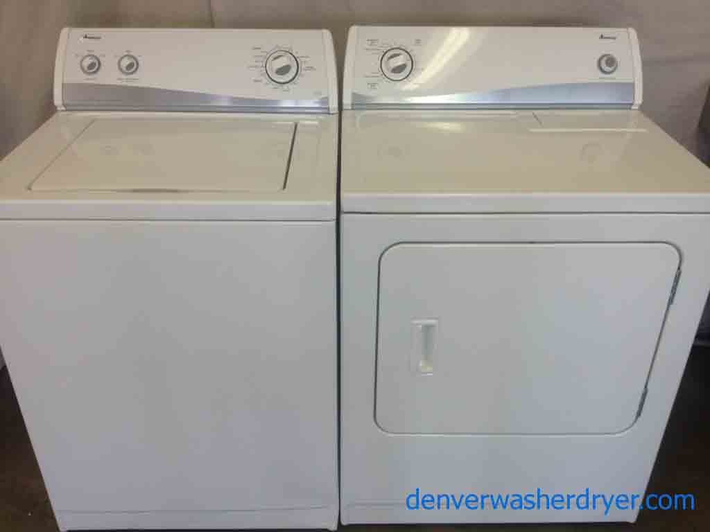 Large Images for Amazing Amana Washer/Dryer Set! 2080