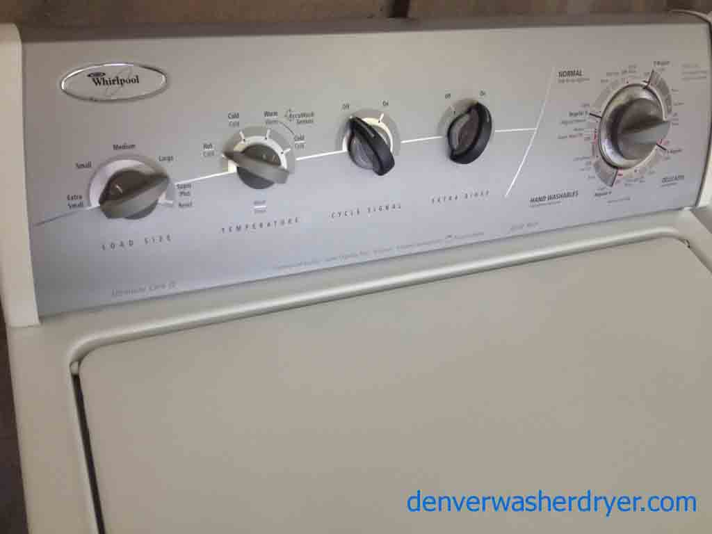 Whirlpool Gold Washer/Dryer Set!