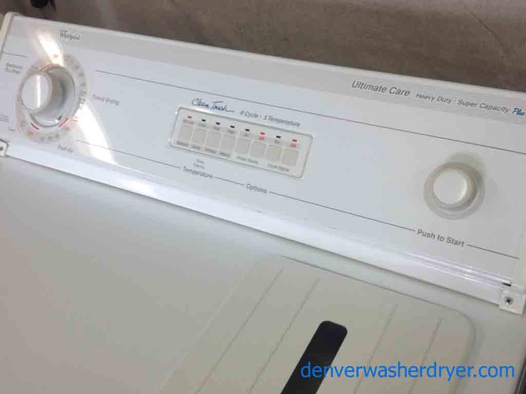 Heavy Duty Whirlpool Washer/GAS Dryer Set!