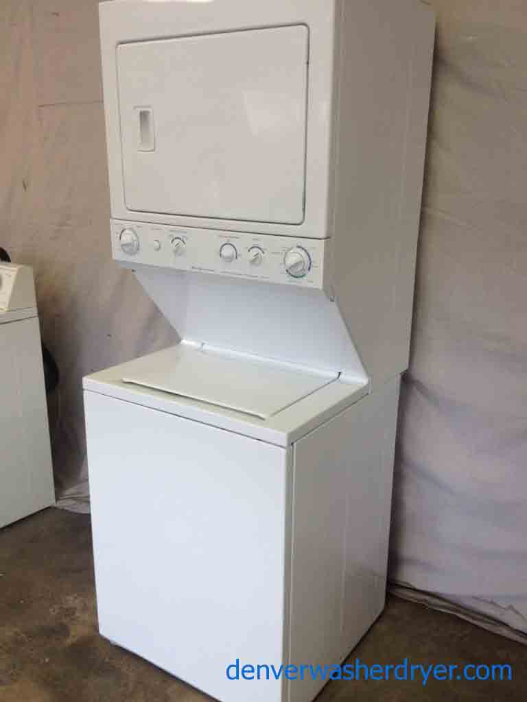 Large Images for 27″ Wide Frigidaire Stackable Washer/Dryer Set! 2103