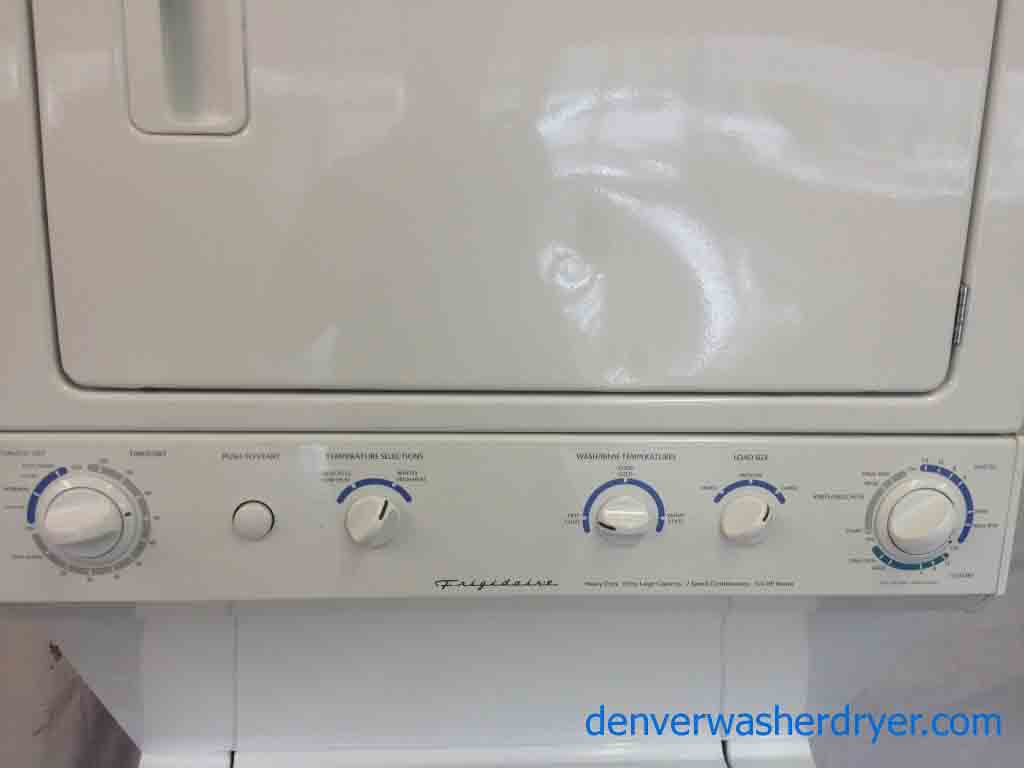 Large Images for 27″ Wide Frigidaire Stackable Washer/Dryer Set! 2103