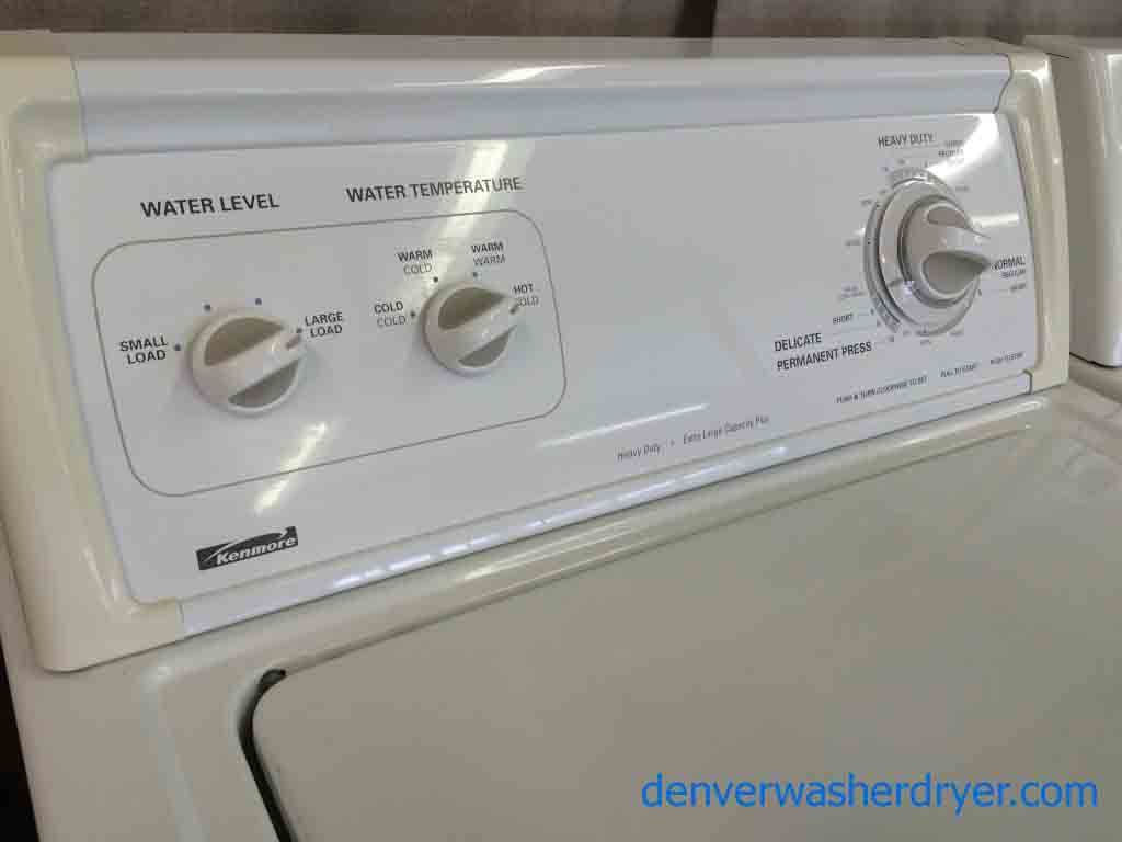 Kenmore 24″ Washer / 29″ Dryer Set, Great Condition!