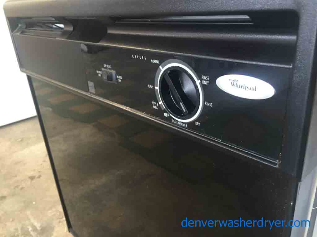 Nice Black Whirlpool Dishwasher