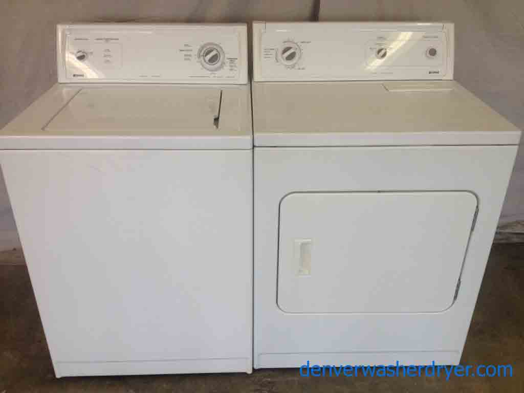 Basic, User-Friendly Kenmore Washer/Dryer Set!