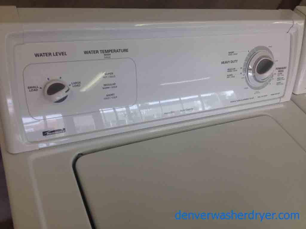 Basic, User-Friendly Kenmore Washer/Dryer Set!