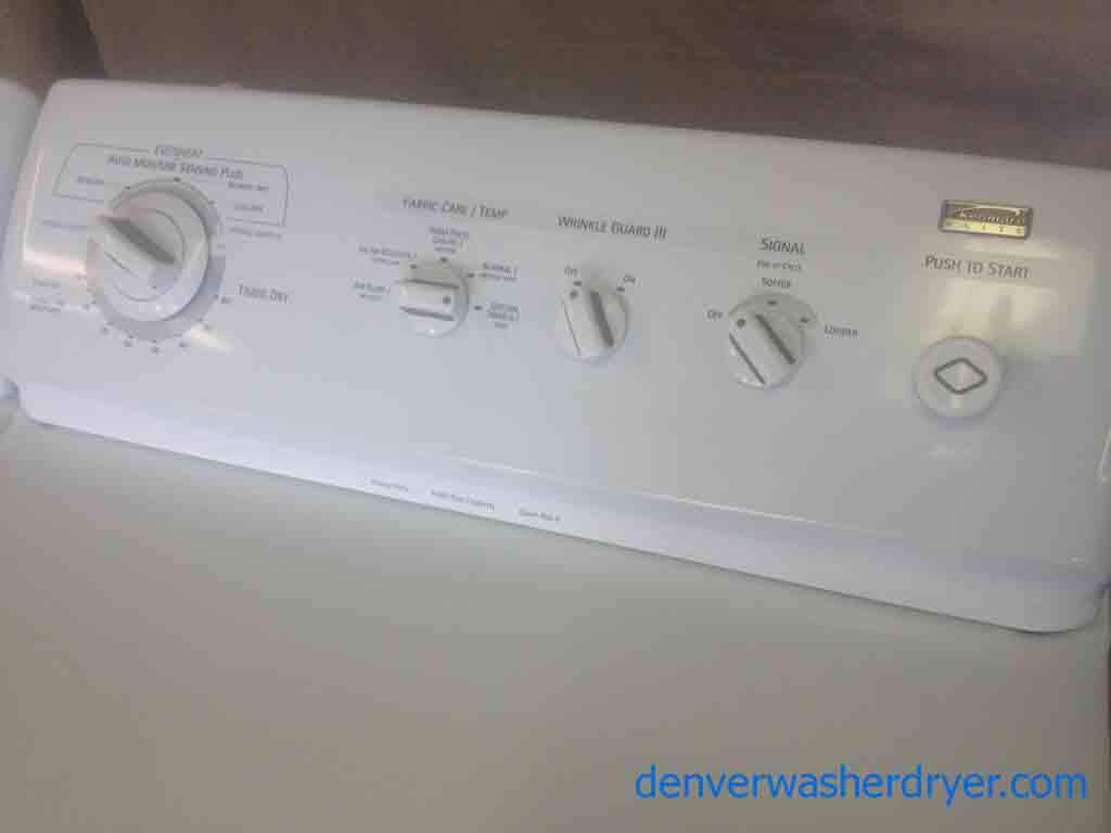 Reliable Kenmore Elite Washer/Dryer Set!