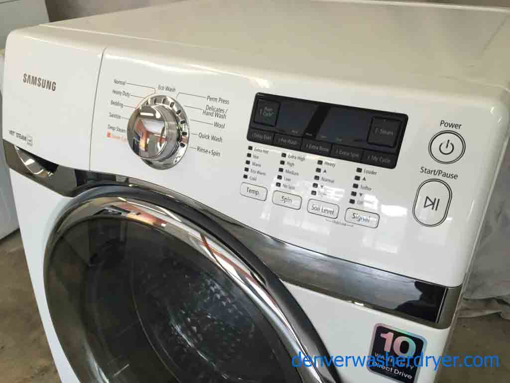 Amazing Samsung Front Load Steam Washer, High Efficiency