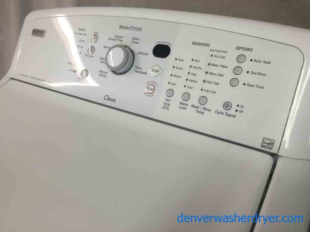 Kenmore Elite Oasis AGI, Awesome High End Single Washer!