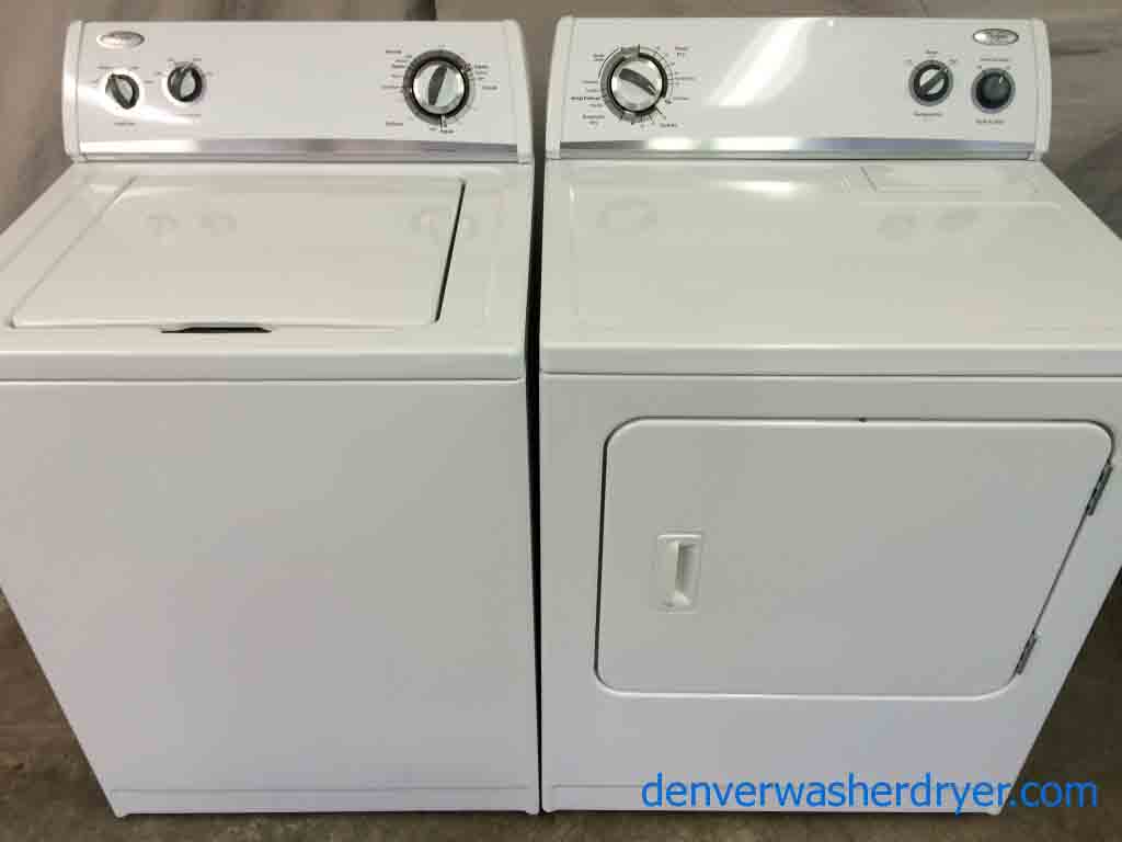 Whirlpool Washer/Dryer, Stunning! Lightly Used! Like-New