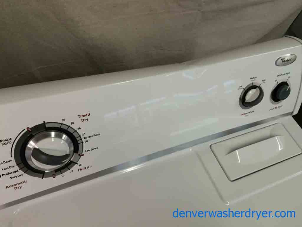 Whirlpool Washer/Dryer, Stunning! Lightly Used! Like-New